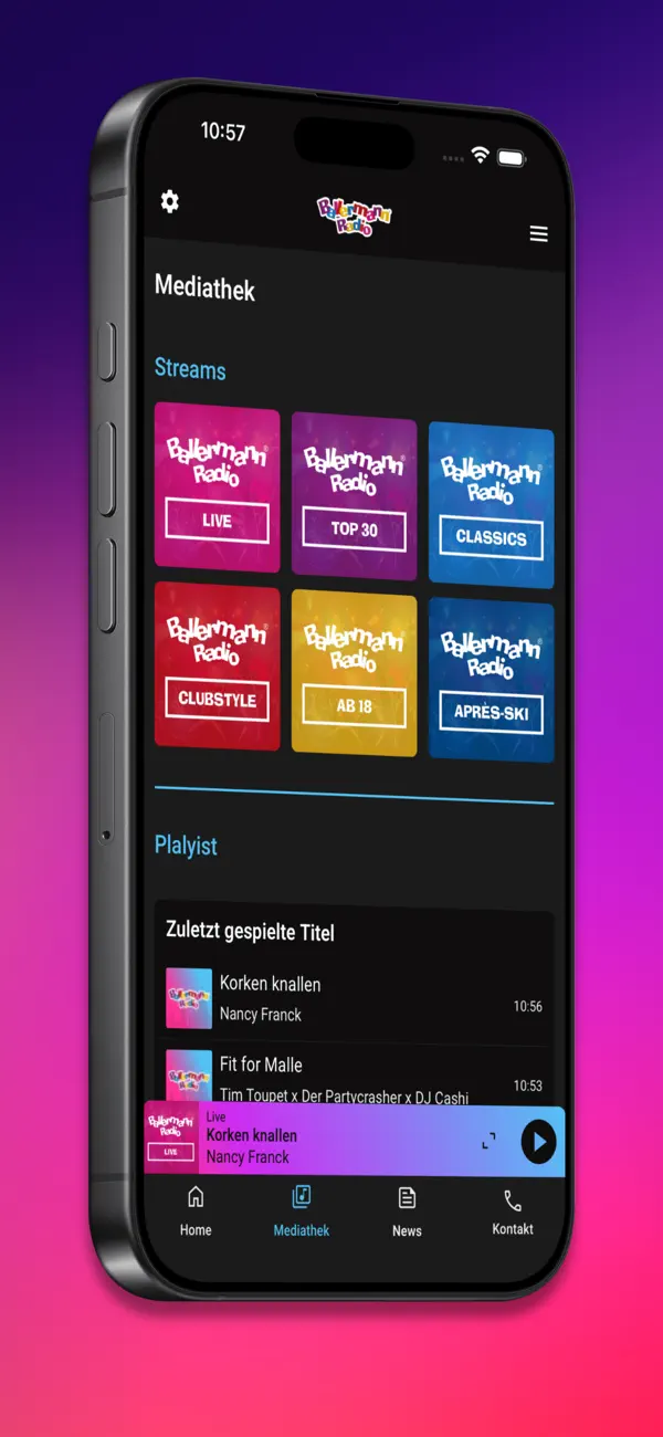 Screenshot #2 pour Ballermann® Radio