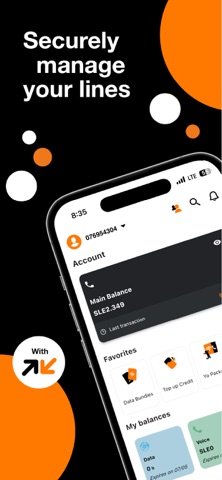Orange Max it - Sierra Leone iPhone screenshot