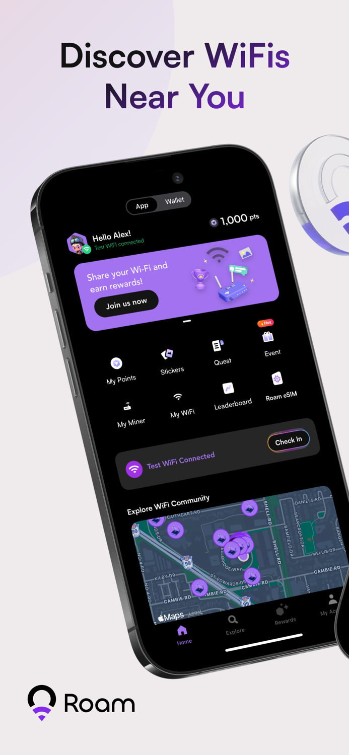 Roam Global eSIM  WiFi