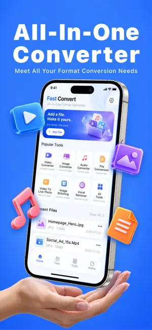 ConvertHub: Any File & Format screenshot 1