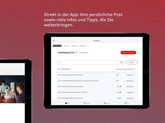 Sparkasse  Ihre mobile Filiale iPad app afbeelding 7