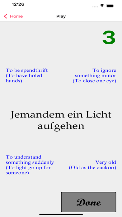 Fanogames: language learning Screenshot