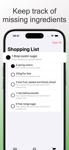Cookbook: Recipe Keeper screenshot