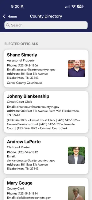 Elizabethton - Carter Co. EMA screenshot 2