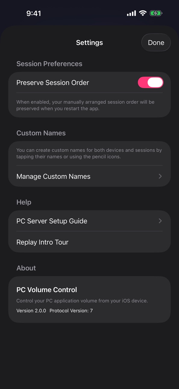 iPhone screenshot