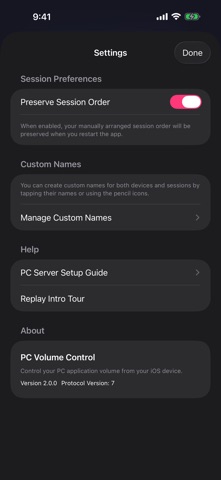 PCVolumeControl screenshot