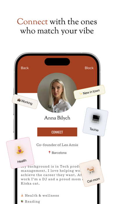 Les Amis: Connecting Women Screenshot