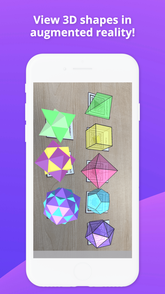 #1. MathShapesAR (iOS) 由: Brandy Benedict