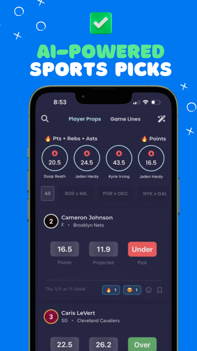 JukePicks: Bet Smarter Screenshot