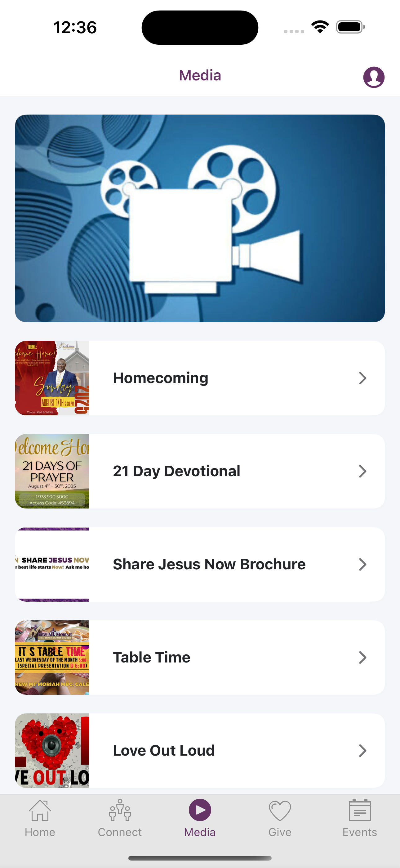 New Mt Moriah MBC screenshot 3