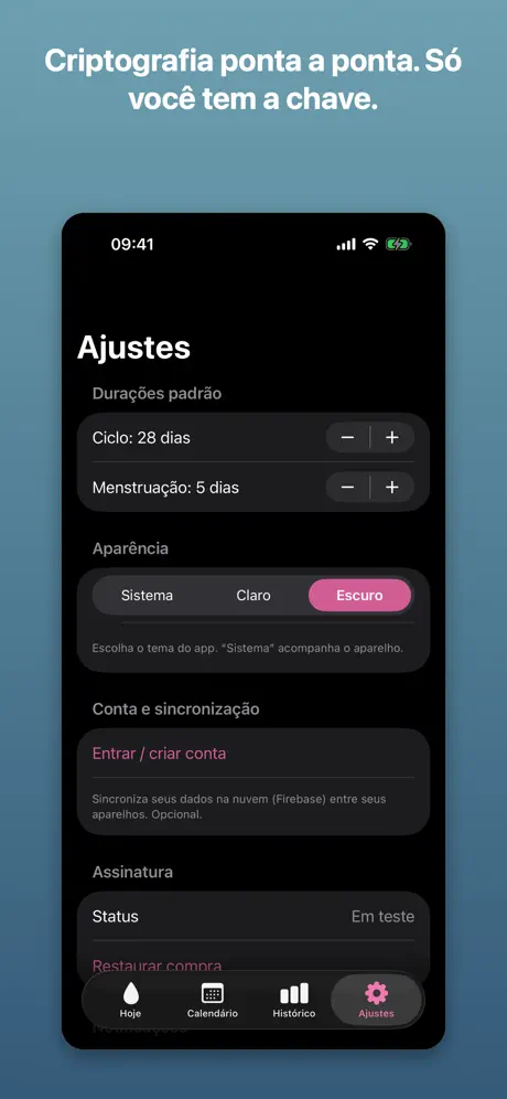 Maré – Ciclo Menstrual screenshot 5
