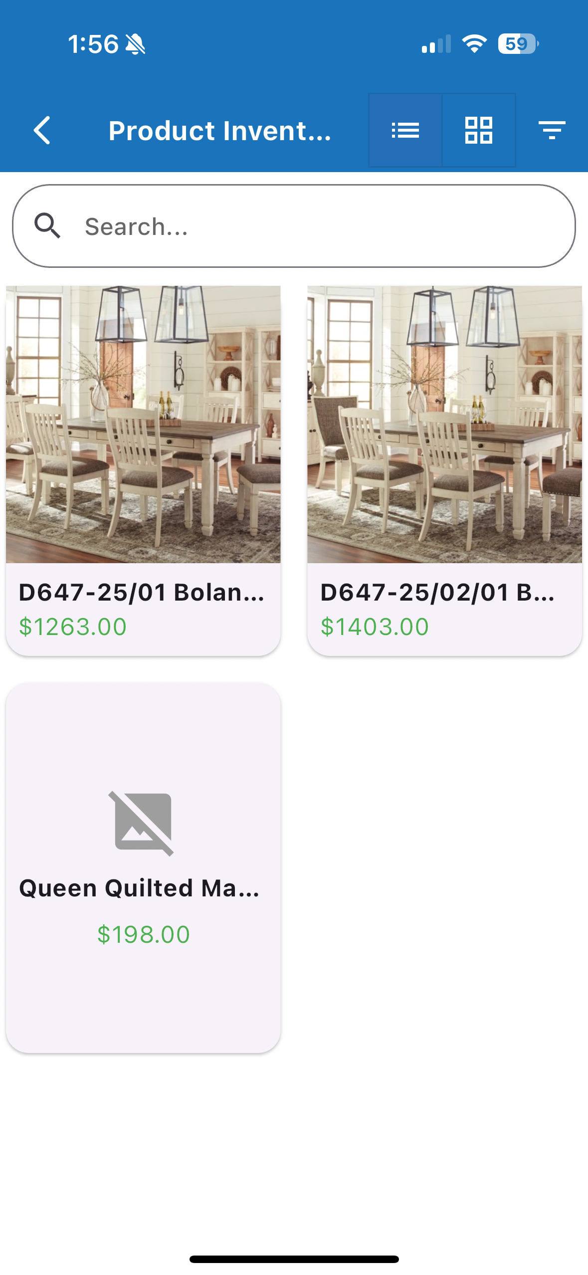 iFurniture Mobile