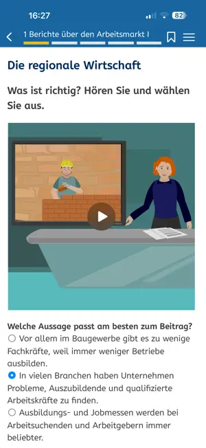 C1-Beruf screenshot 3
