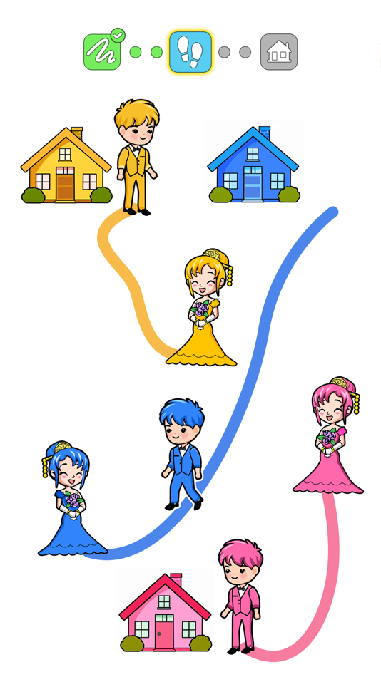 #2. Bride Rush: Draw to Home Way (iOS) 由: Abubakar Siddique