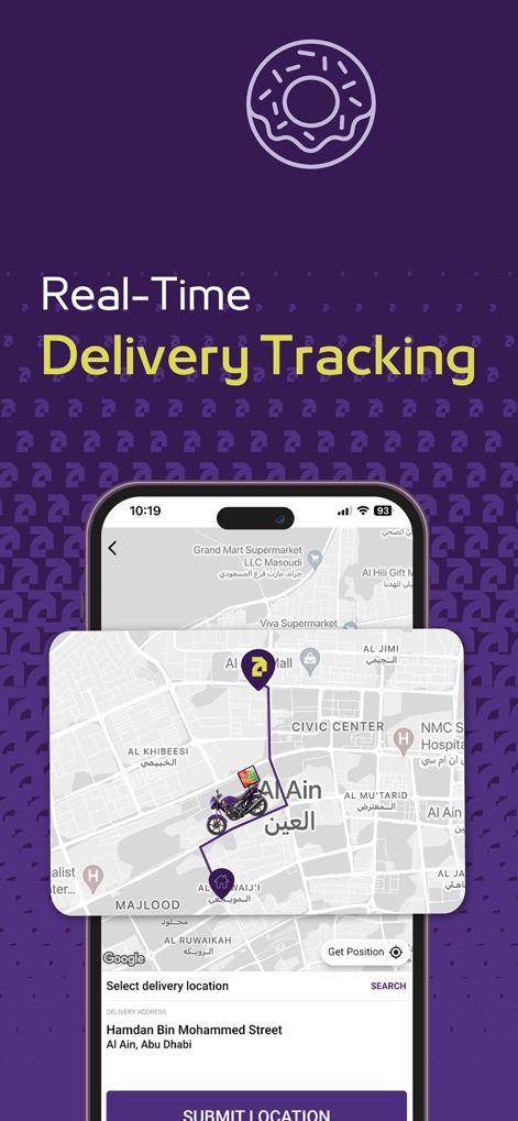 ADCOOP - 이 앱은 주문의 정확한 위치를 지도에서 실시간으로 보여주며, 현재 배송 상태에 대한 업데이트를 통해 사용자가 항상 배송 과정을 파악할 수 있도록 합니다.