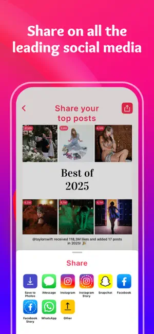 Top Nine 2025 for Instagram screenshot 6