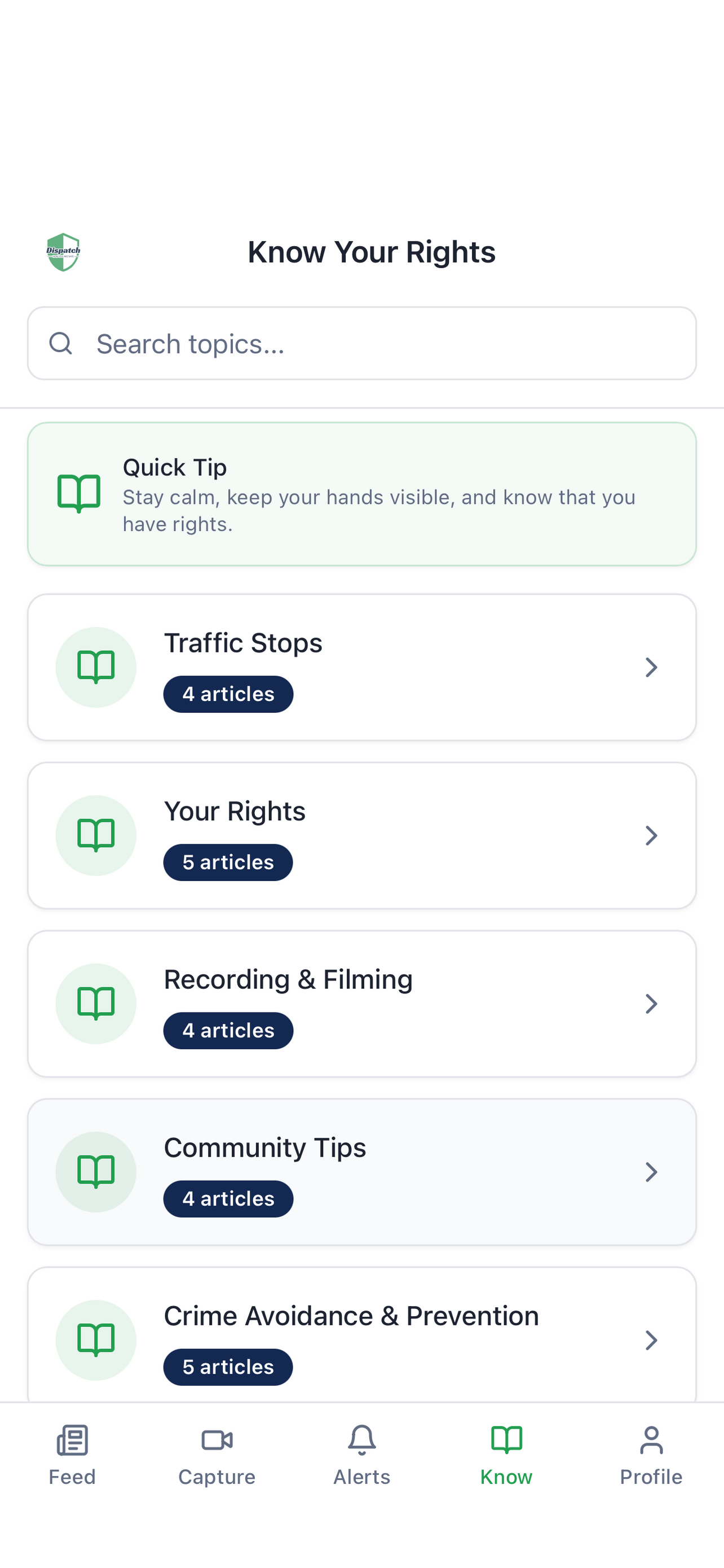 Dispatch Safety screenshot 5