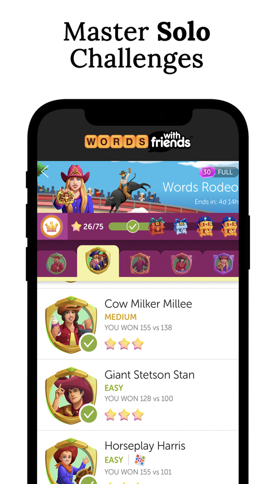 #5. Words With Friends Word Game (iOS) 由: Zynga Inc.