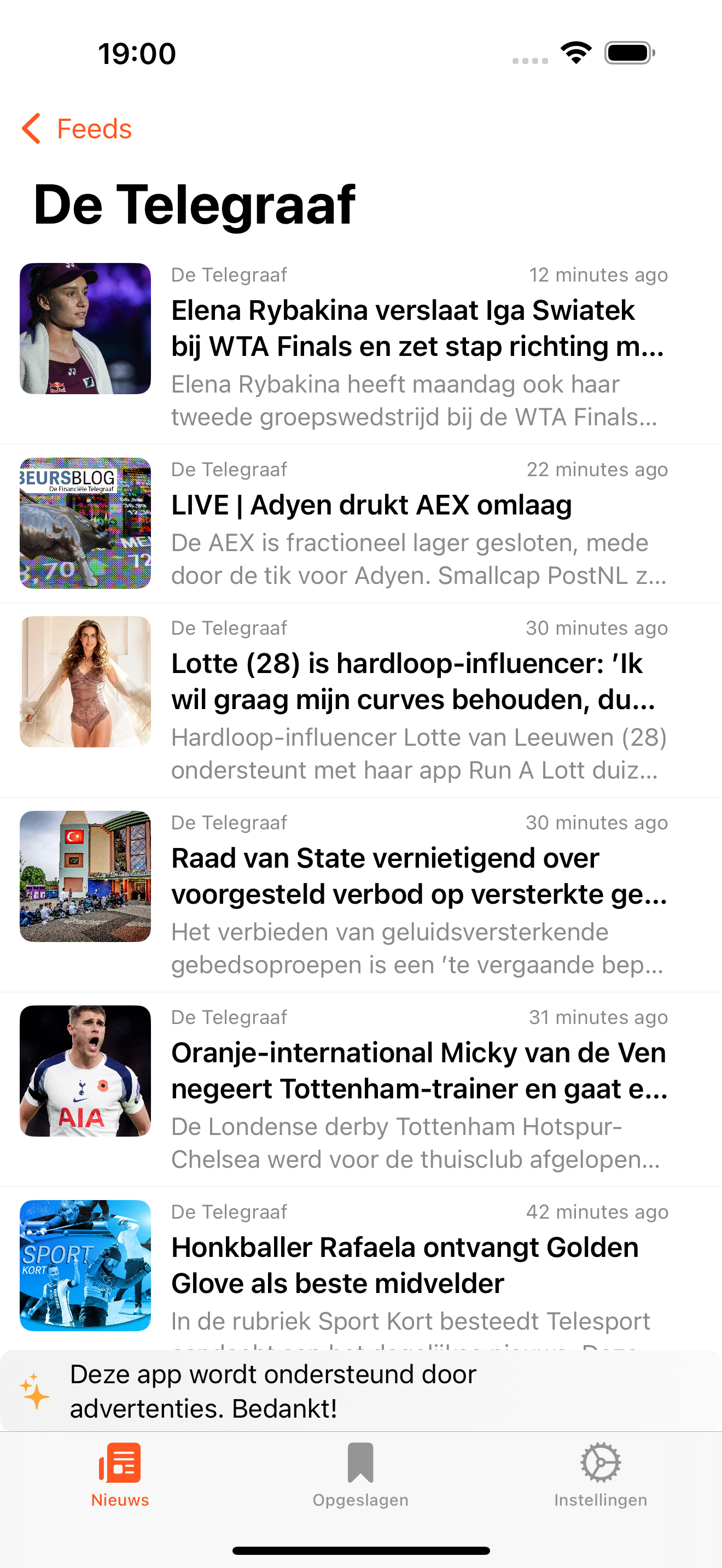 Netherlands News Reader