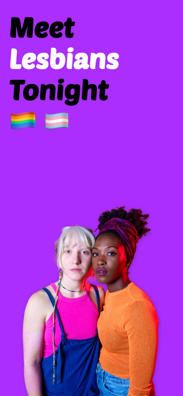 Likk lesbian bi & queer dating iphone screenshot 1