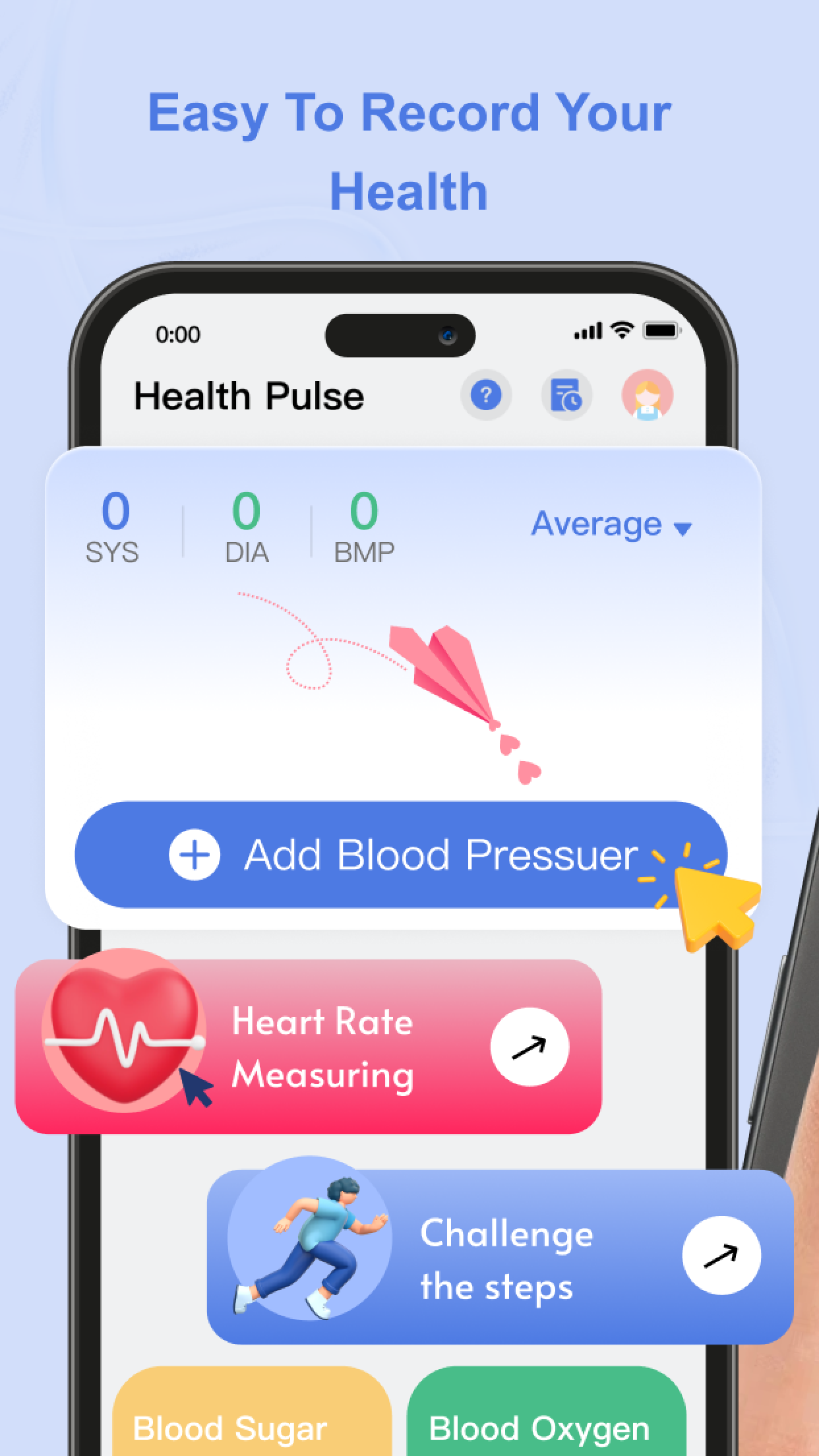 Blood Pressure - Health Pulse screenshot 2