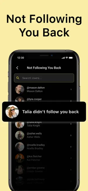 Follower Tracker · Unfollowers screenshot 4
