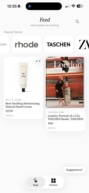 Wantd - Curated Wishlist screenshot 3