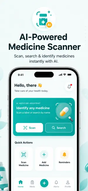 Medicine Scanner - MediHelp screenshot 1