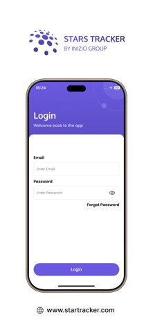 Stars Tracker App screenshot