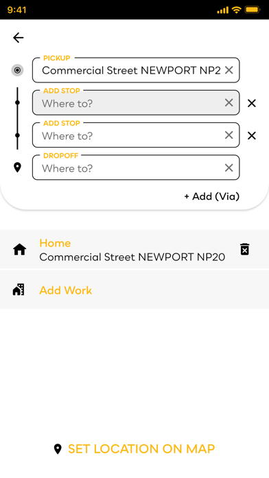Prime Taxis. Screenshot