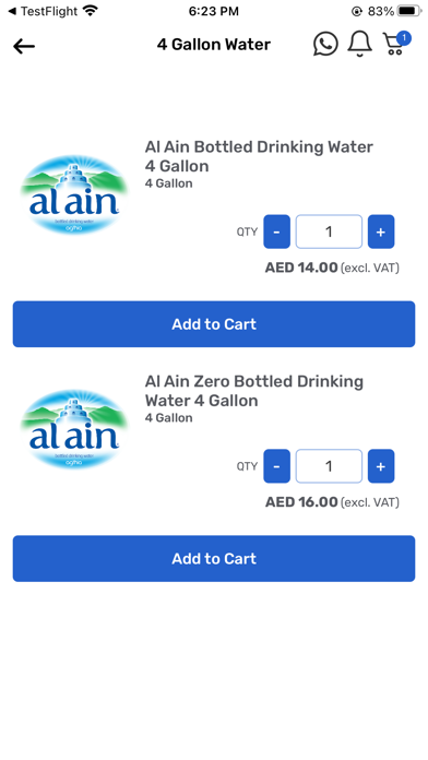 Al Ain Water - Water Delivery Screenshot