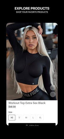 Bona Fide: Women’s Activewear iPhone screenshot