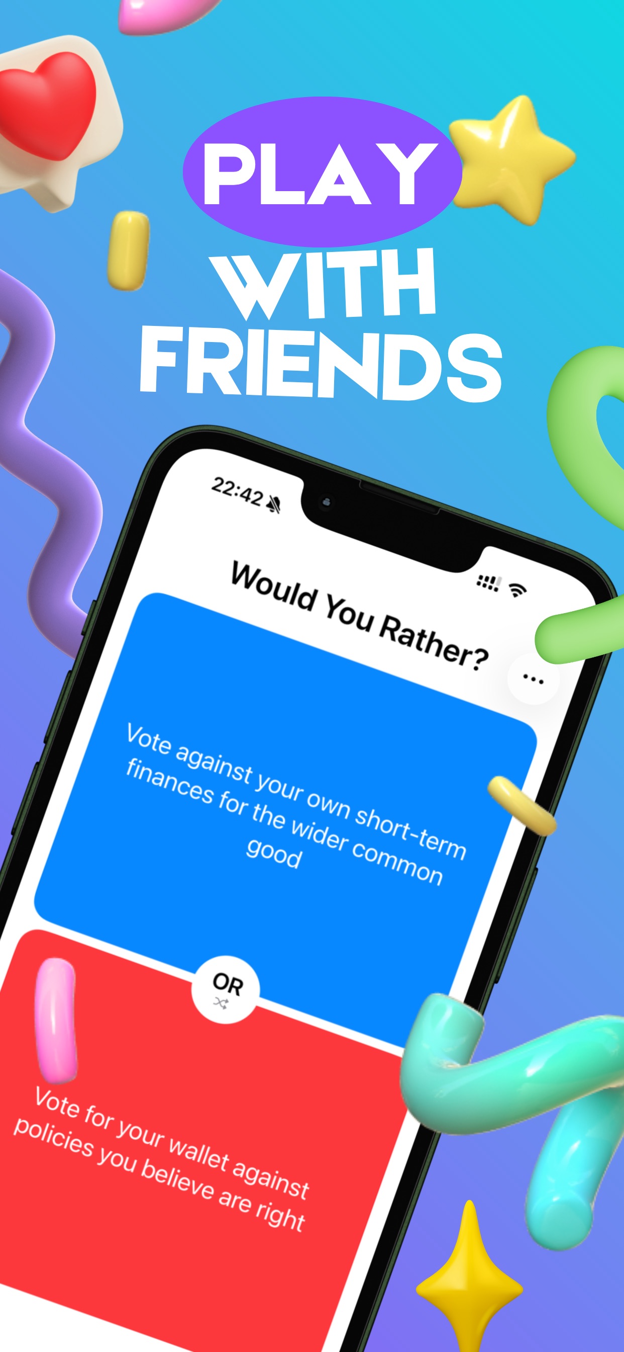 Screenshot 2 of Would You Rather? Choice Game