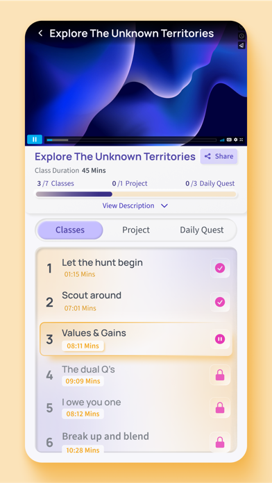 Ulipsu Learning App Screenshot