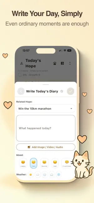 Diary – Hope Tree screenshot 3