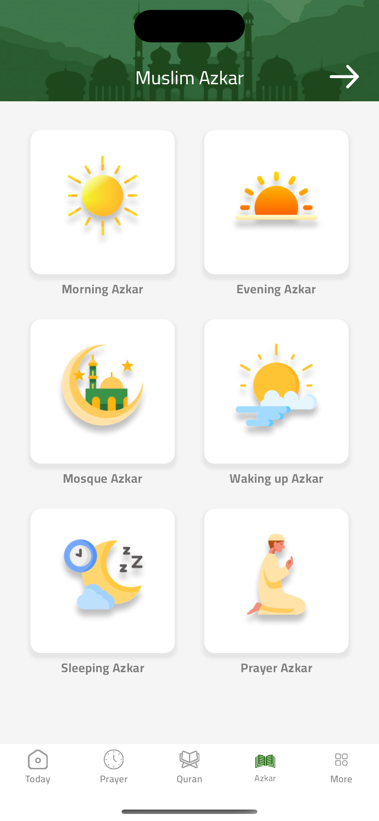 Muslim: Adhan Azkar Quran
