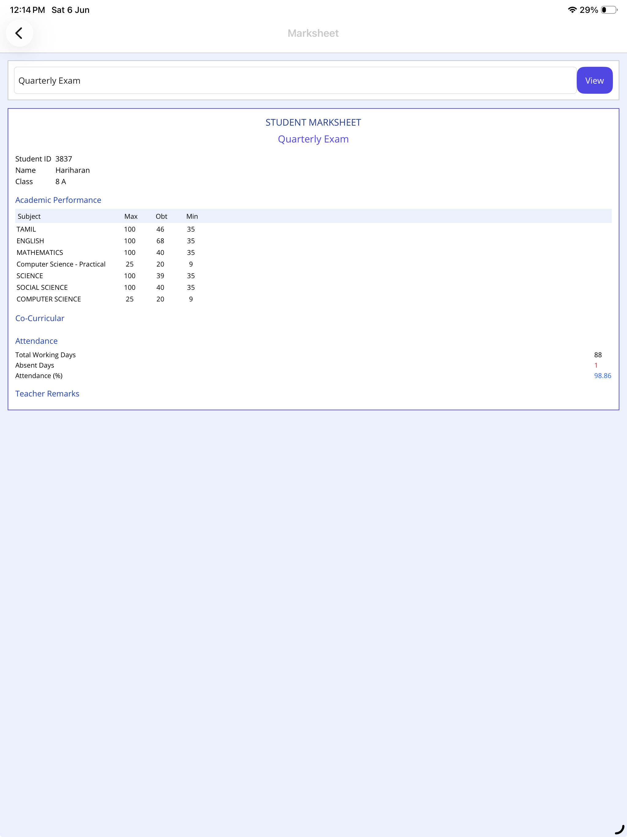 Easy School App
