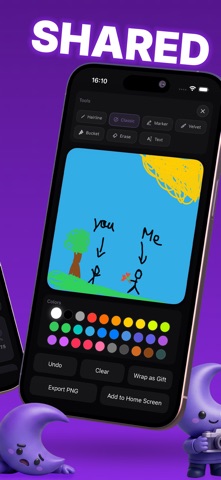 Couples Games & Quiz: Midnight iPhone screenshot