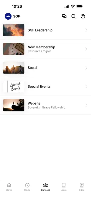 Sovereign Grace Fellowship screenshot 3