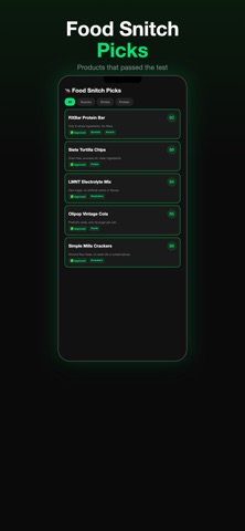 Food Snitch: Food Scanner Screenshot 2 of 10