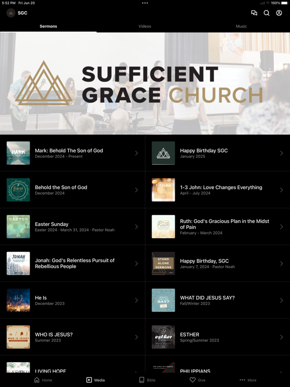 Screenshot #5 pour Sufficient Grace Church