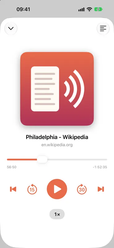 Read2Me: Articles to Audio screenshot 2 of 5