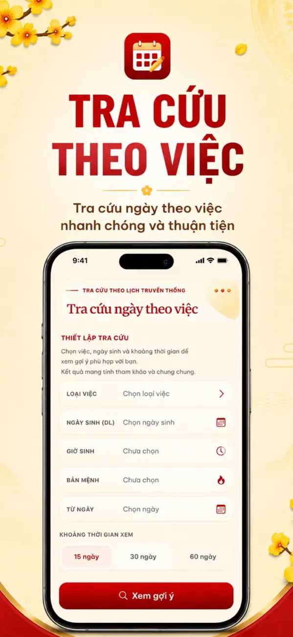 Screenshot #3 pour Lịch Vạn Niên - Lịch Âm