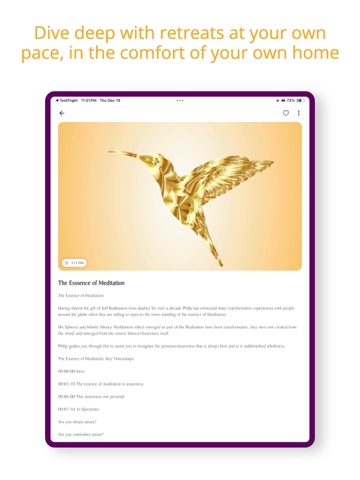 The Living Soul by Philip Wade iPad screenshot