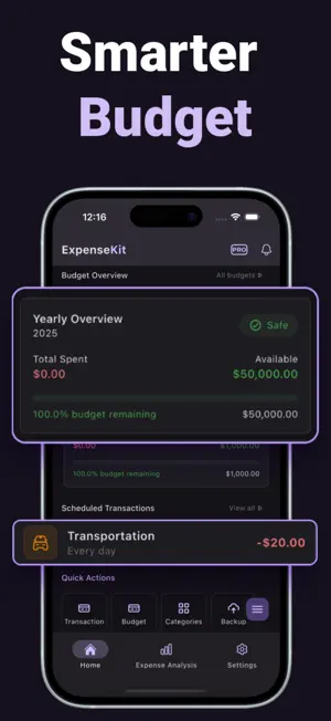 Expense Tracker - ExpenseKit screenshot 4