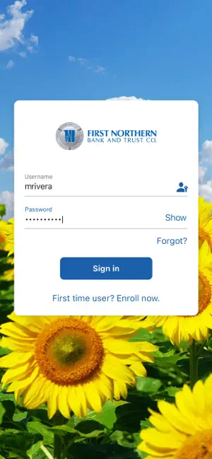 First Northern Bank & Trust Co screenshot 2