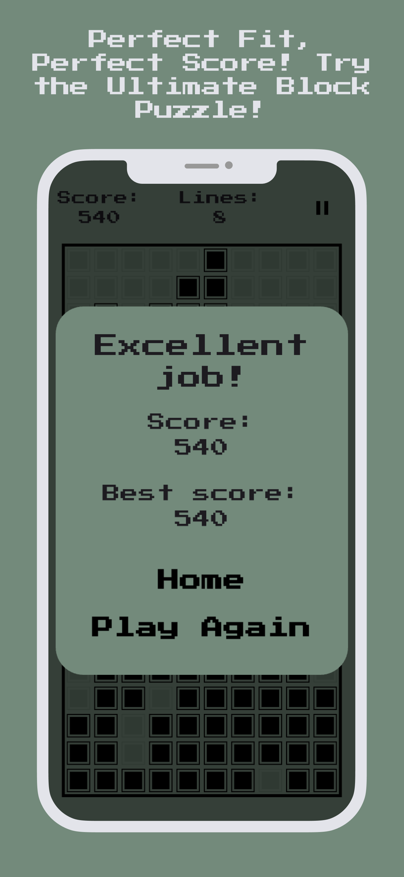 Block Puzzle - Retro