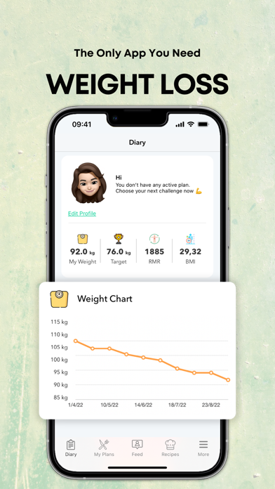 AI Weight Loss Meal Planner Screenshot