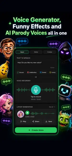 AI Voice Changer Effects: Echo screenshot 3