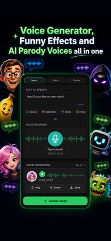 AI Voice Changer Effects: Echo Screenshot 3 of 3